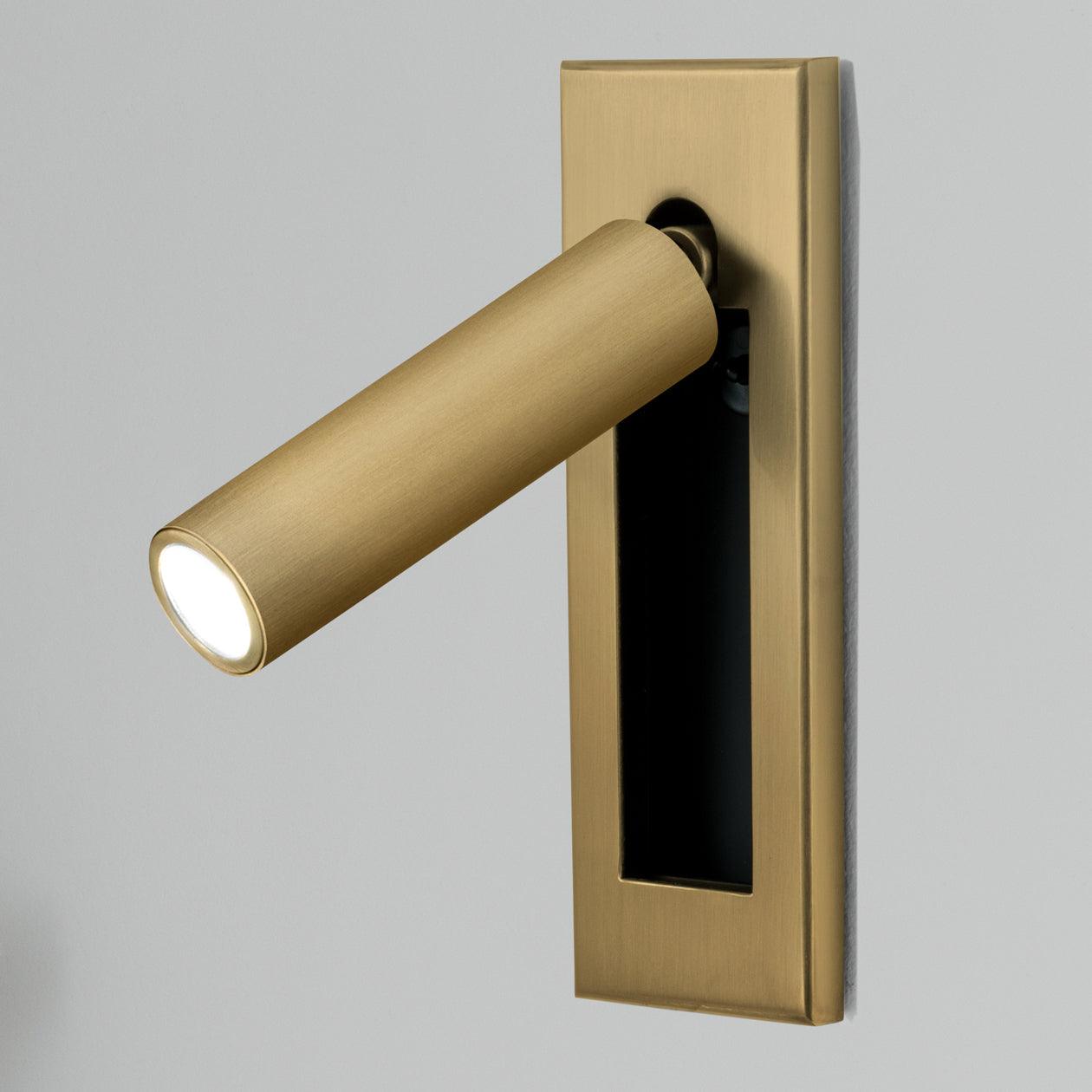 Inset Bedside Reading Wall Light