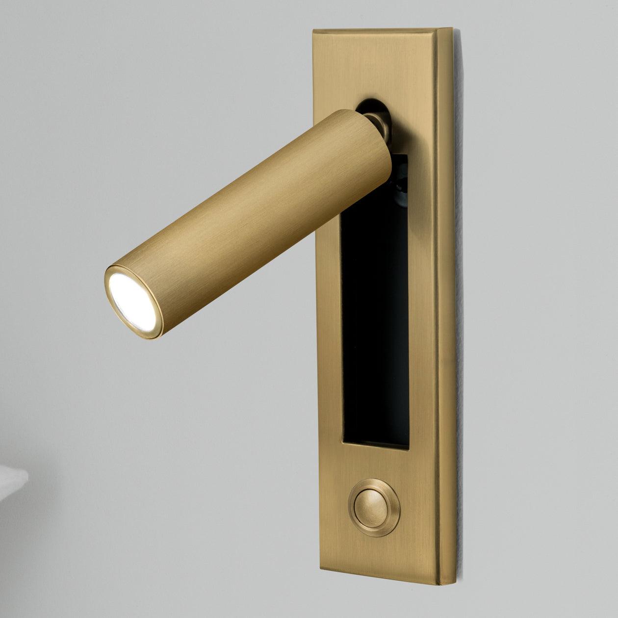 Inset Bedside Reading Wall Light