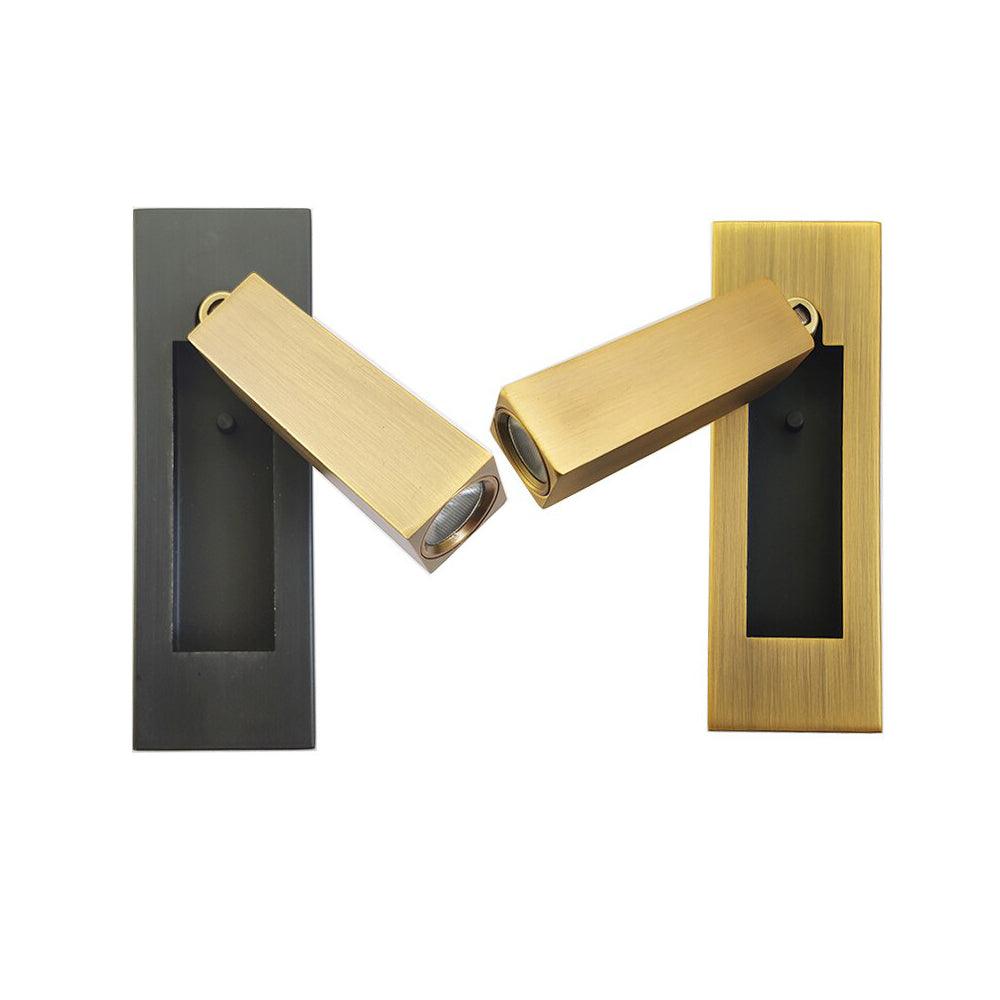 Inset Bedside Reading Wall Light
