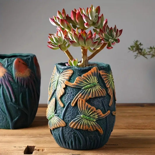 Handcrafted Decorative Planter Set