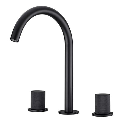 Evelina - Deck Mounted Bathroom Sink Faucets BO-HA Matte Black