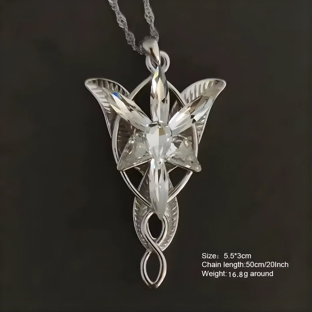 Evenstar of Alfheim Pendant Necklace – 925 Sterling Silver