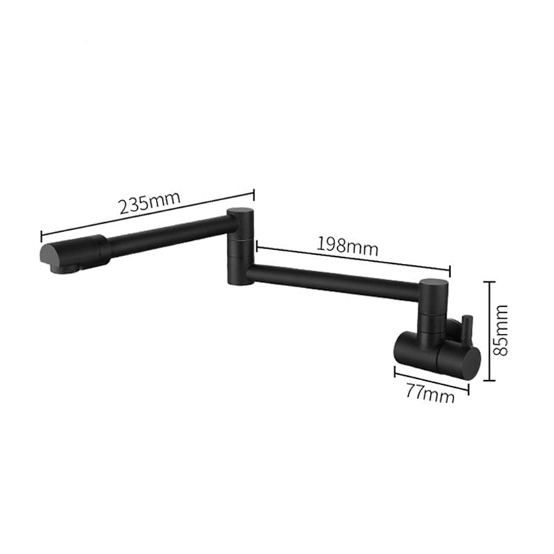 Saima - Modern Pot Filler Faucet Tap Wall Mounted Faucet BO-HA