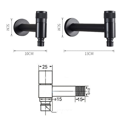 Kol - Modern Water Spigot Outdoor Faucet Hose Spigot BO-HA