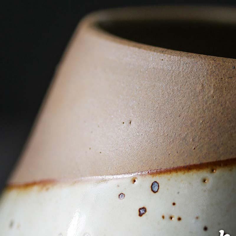 Terracotta Teardrop Planter with Saucer