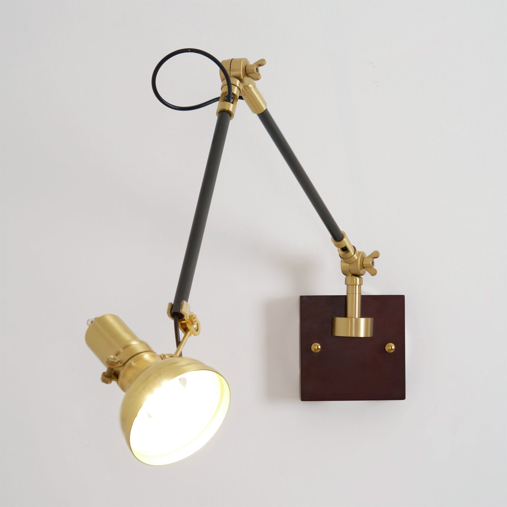 Adjustable Wall Light | Swing Arm Extension Metal Sconce Lamp