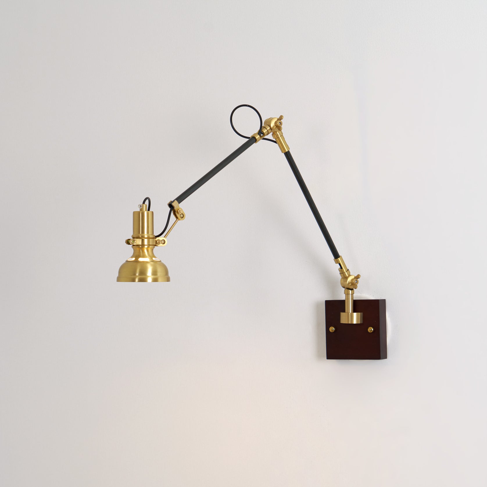Adjustable Wall Light | Swing Arm Extension Metal Sconce Lamp