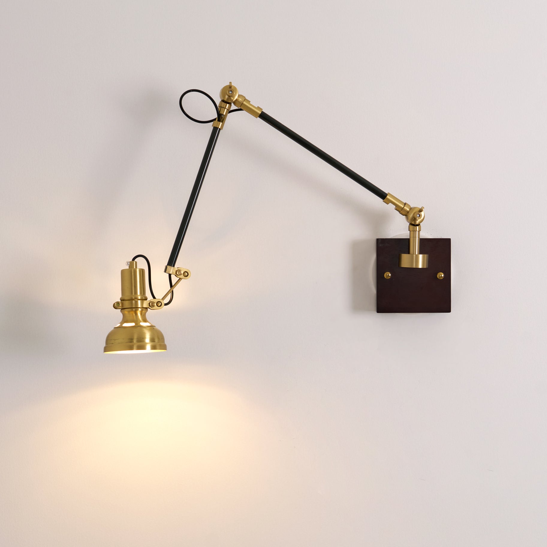 Adjustable Wall Light | Swing Arm Extension Metal Sconce Lamp