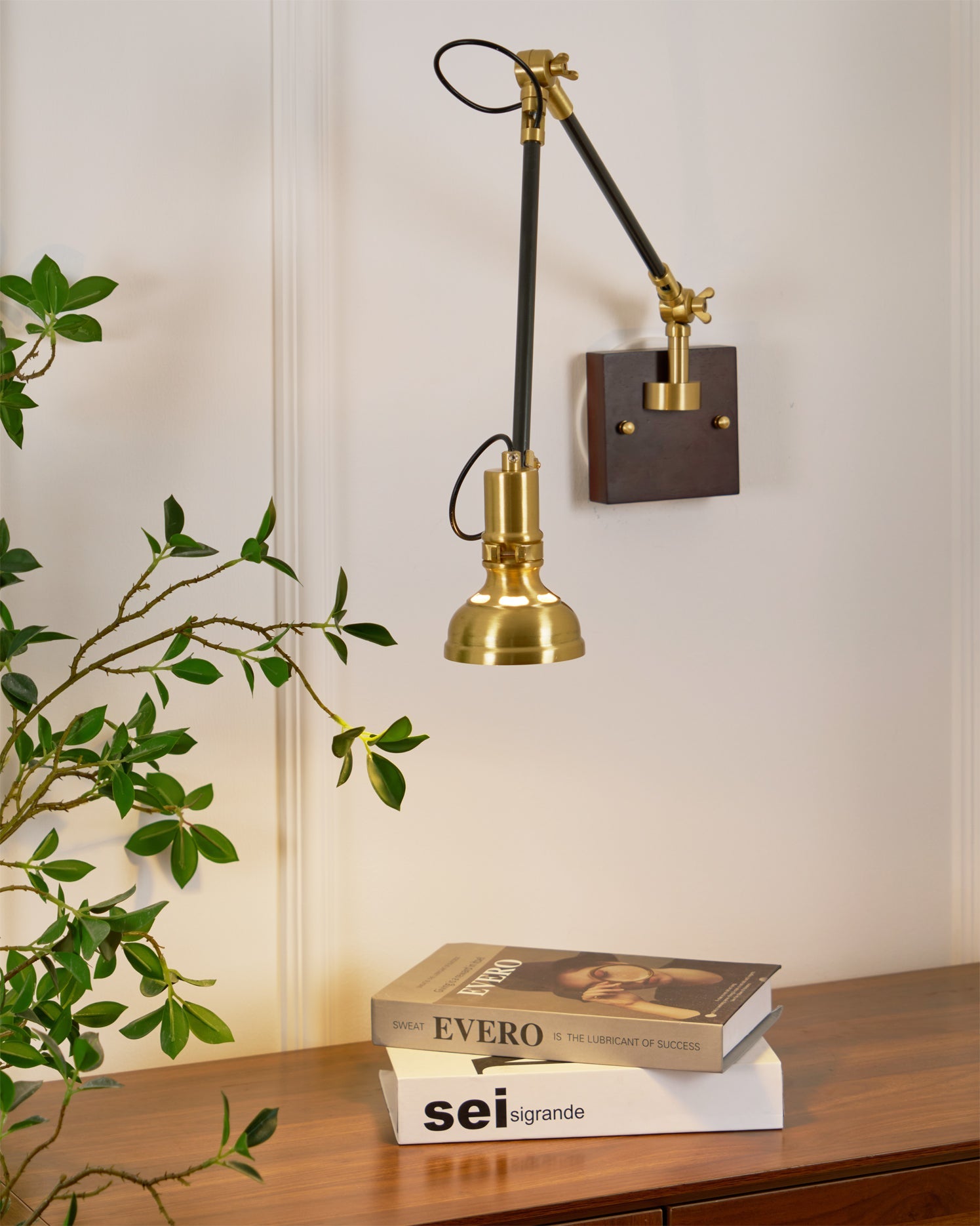 Adjustable Wall Light | Swing Arm Extension Metal Sconce Lamp