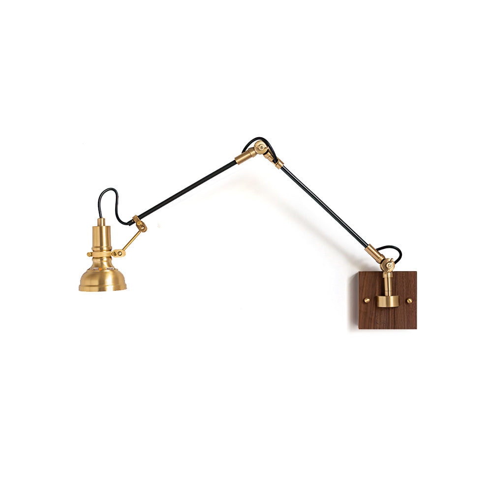 Adjustable Wall Light | Swing Arm Extension Metal Sconce Lamp