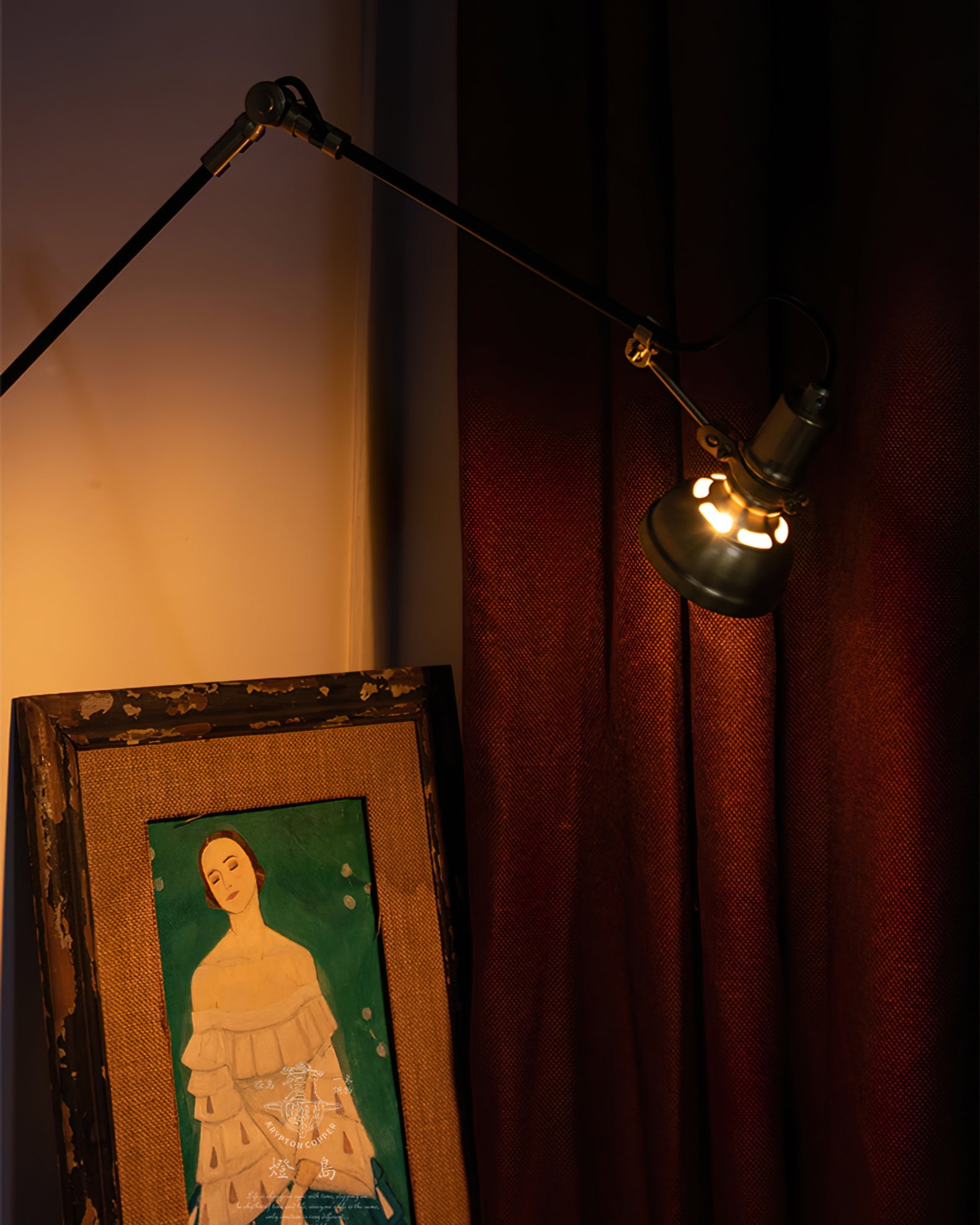 Adjustable Wall Light | Swing Arm Extension Metal Sconce Lamp