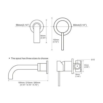 Katri - Wash Basin Bathroom Sink Faucets BO-HA