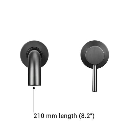 Katri - Wash Basin Bathroom Sink Faucets BO-HA Clouded Grey 210 mm