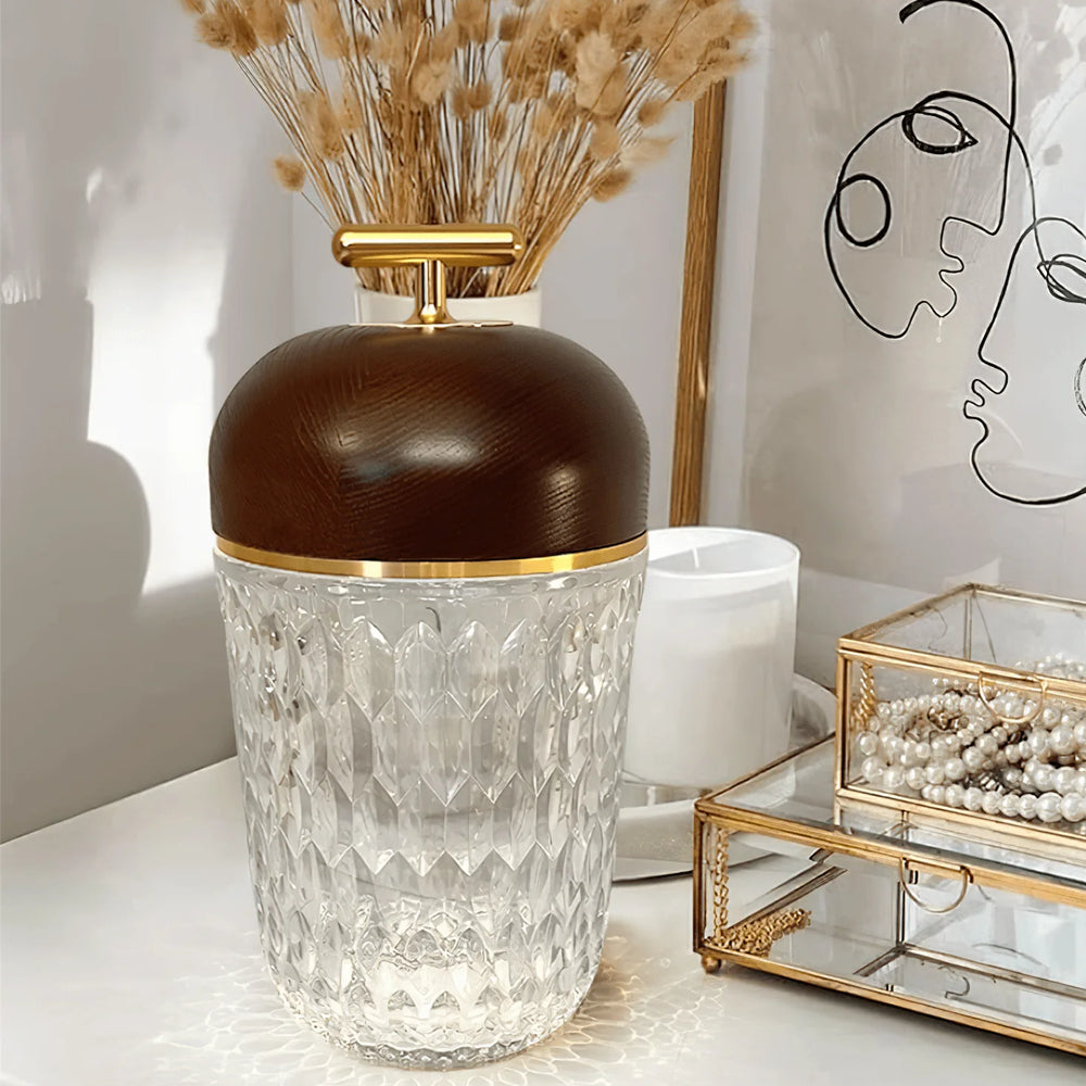 Crystal Glass LED Table Lamp