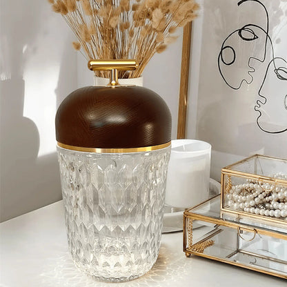 Crystal Glass LED Table Lamp