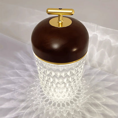 Crystal Glass LED Table Lamp
