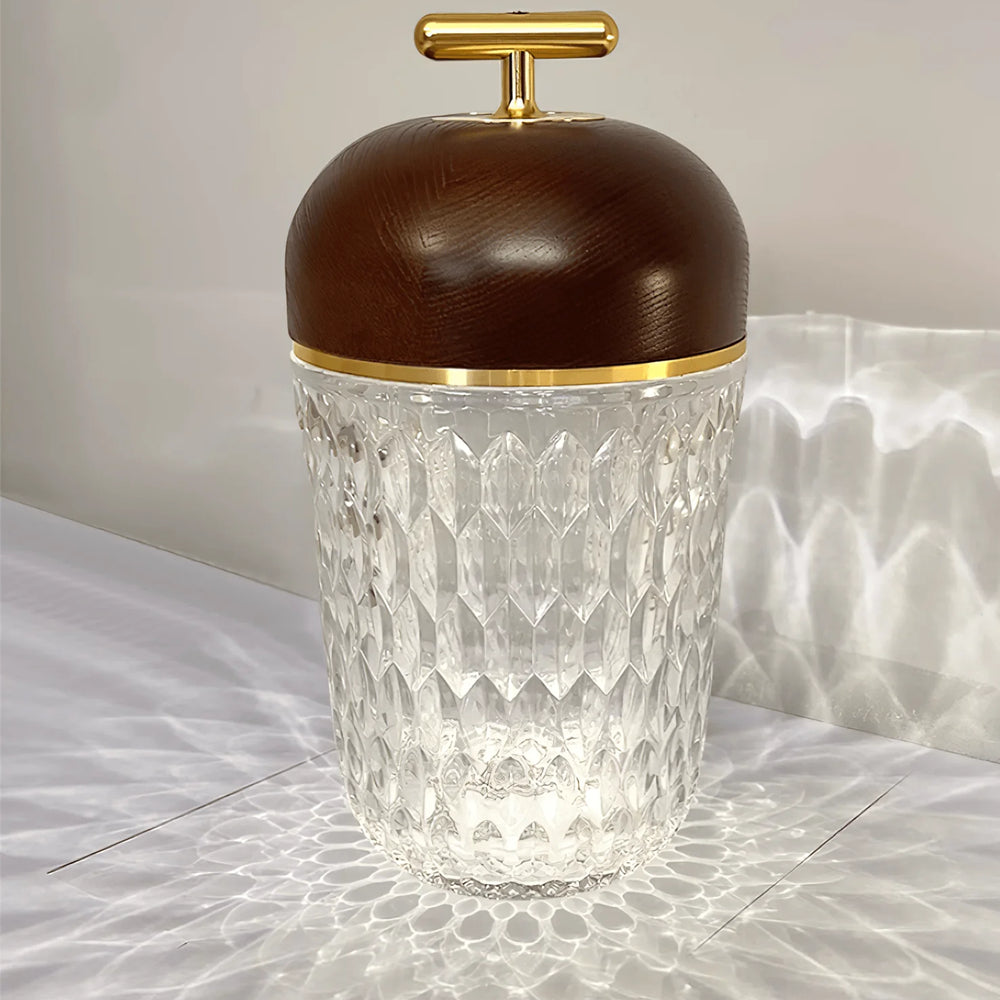 Crystal Glass LED Table Lamp