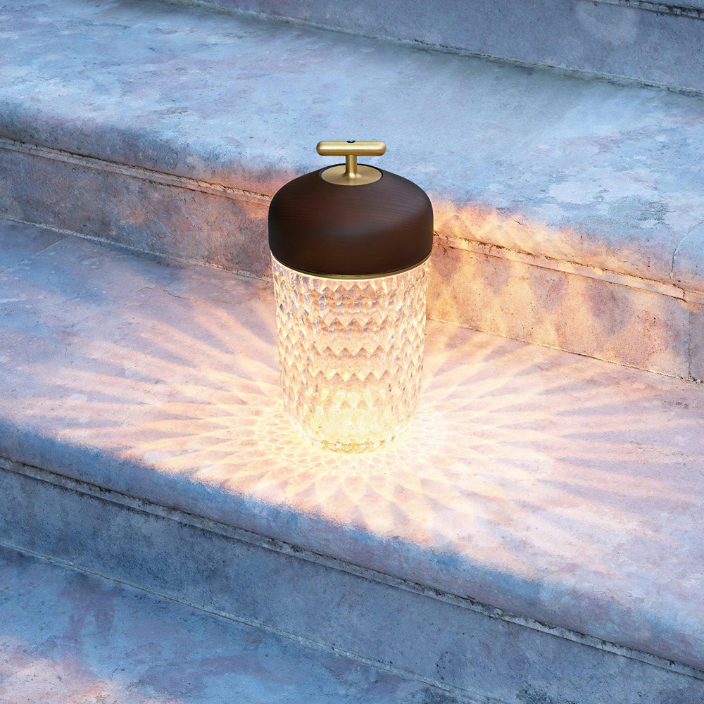 Crystal Glass LED Table Lamp