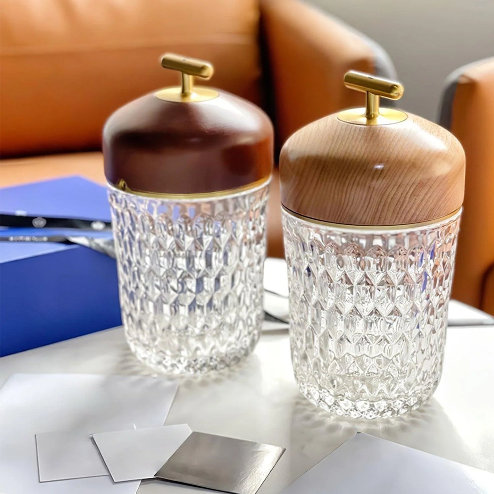 Crystal Glass LED Table Lamp