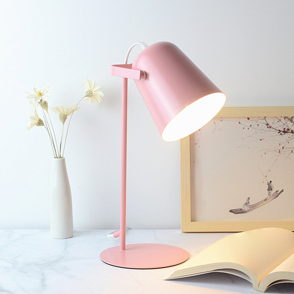 Macaron Color Iron Table Lamp