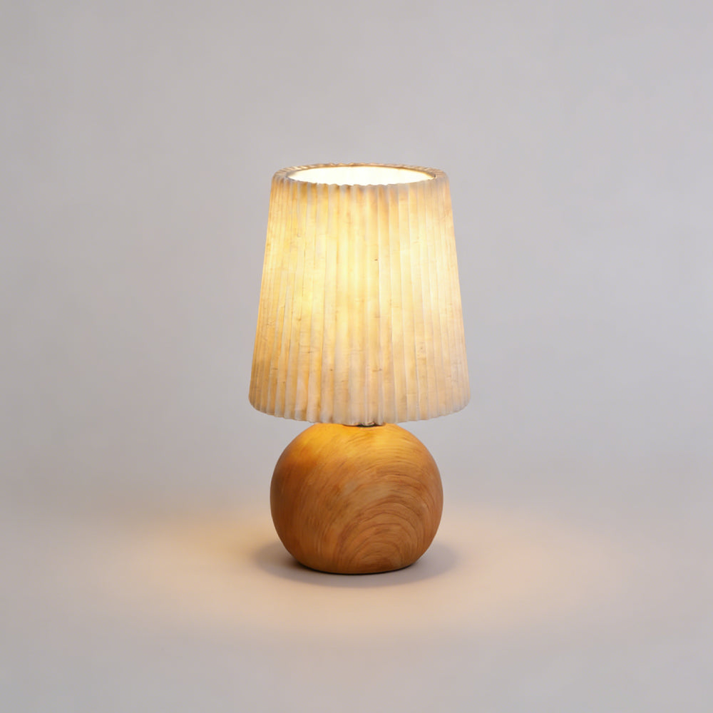 Minimalist Ceramic Fabric Table Lamp