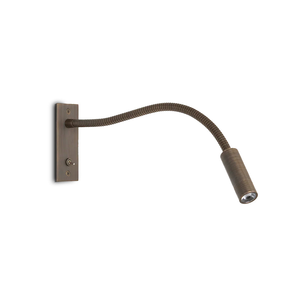 Art Deco Wall Light | Curved Linear LED Bar Sconce Fixture