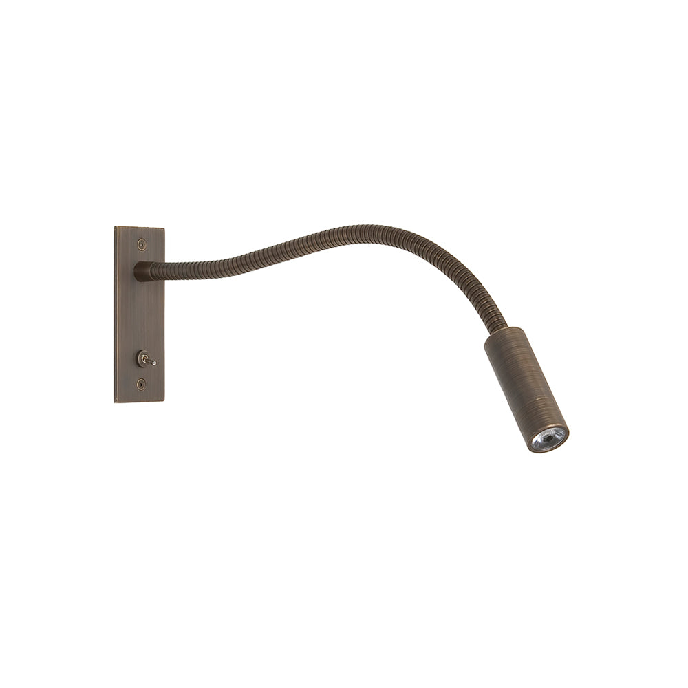 Art Deco Wall Light | Curved Linear LED Bar Sconce Fixture