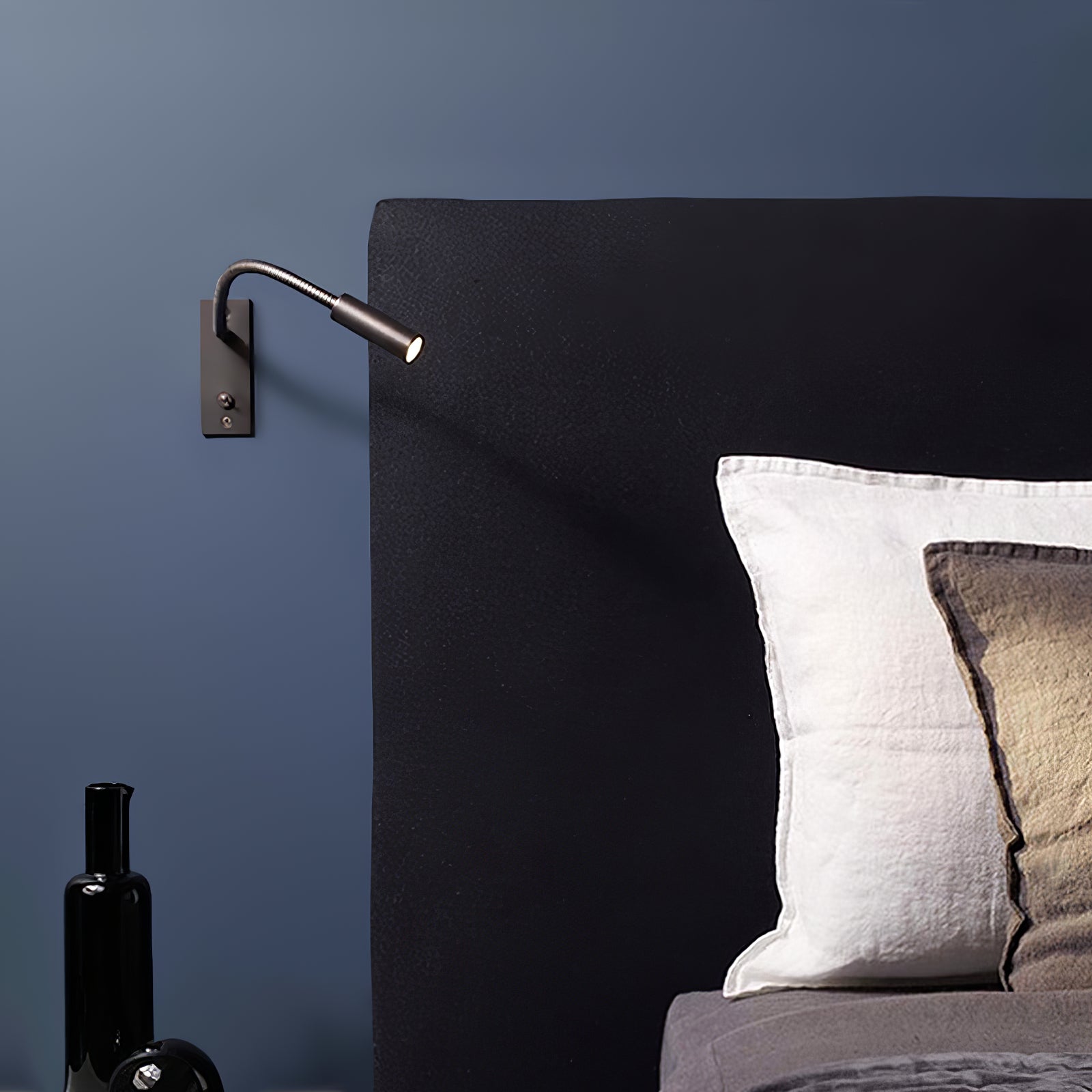Art Deco Wall Light | Curved Linear LED Bar Sconce Fixture