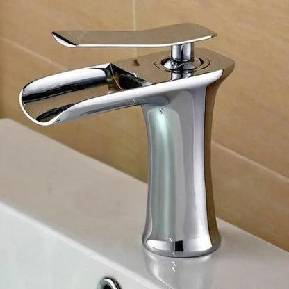 Mai - Single Handle Gold Bathroom Faucet BO-HA Chrome
