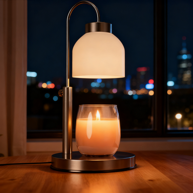Height Adjustable Minimal Arch Candle Warmer Lamp