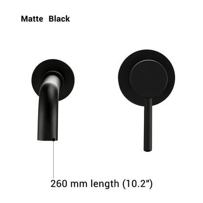 Katri - Wash Basin Bathroom Sink Faucets BO-HA Matte Black 260 mm