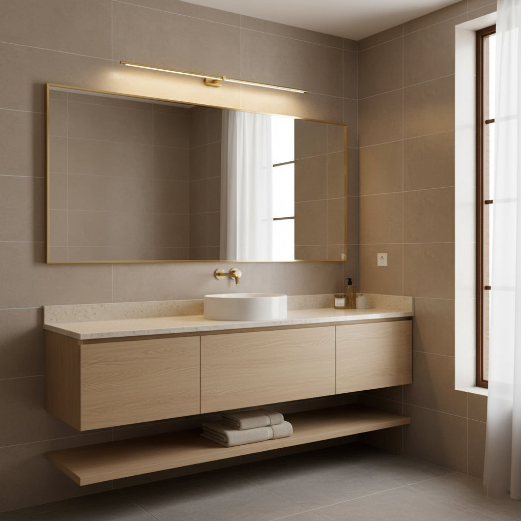 Sleek Wall Light | Straight Slim Linear LED Sconce Strip