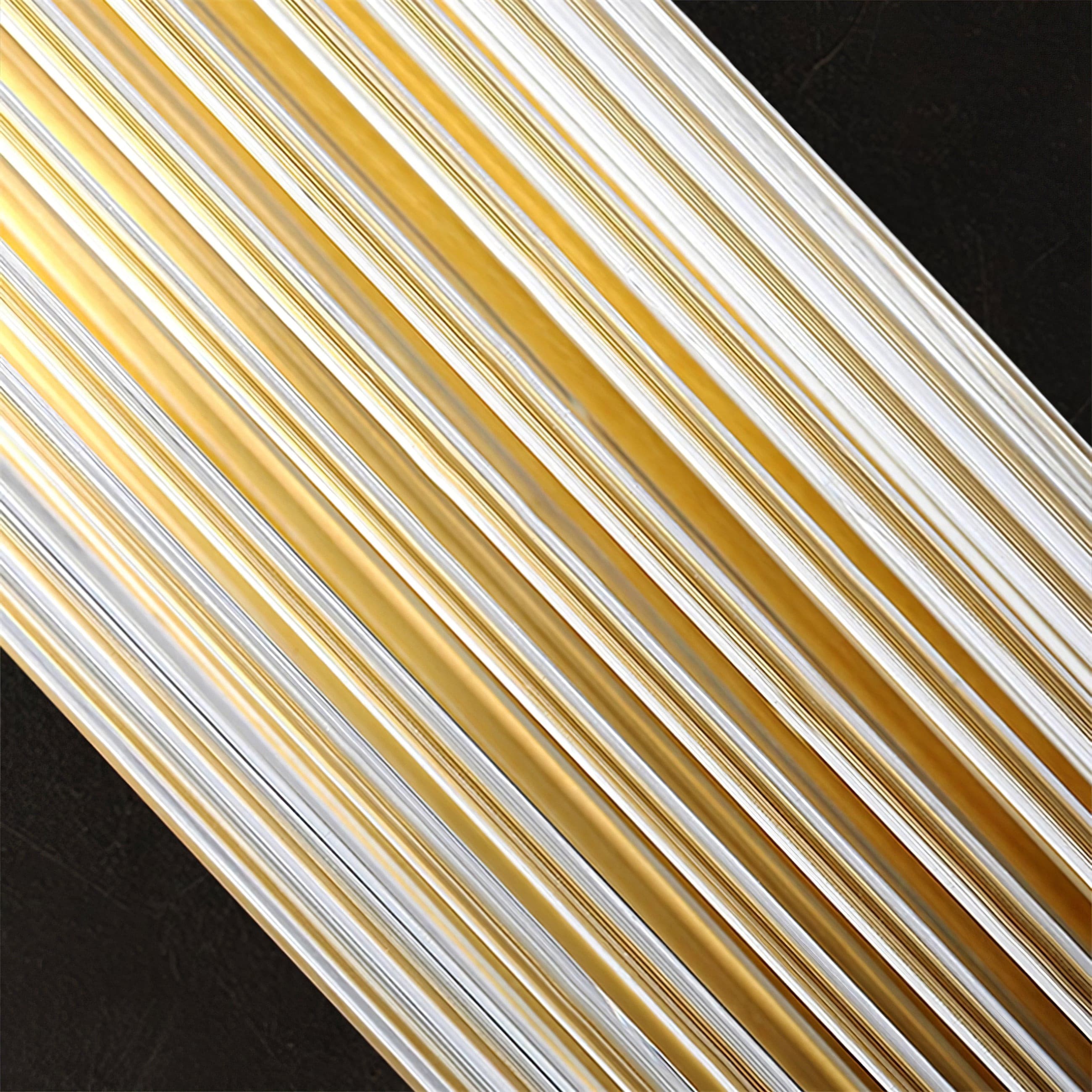 Luxury Wall Light | Vertical Fluted Glass Crystal Column Sconce