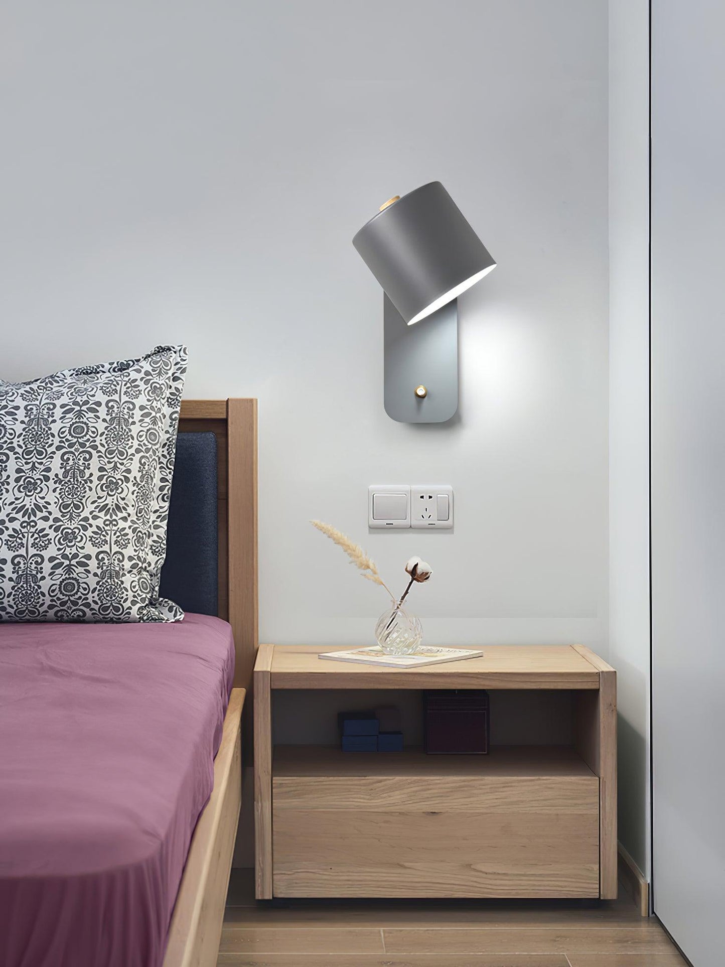 Adjustable Cylinder Wall Light