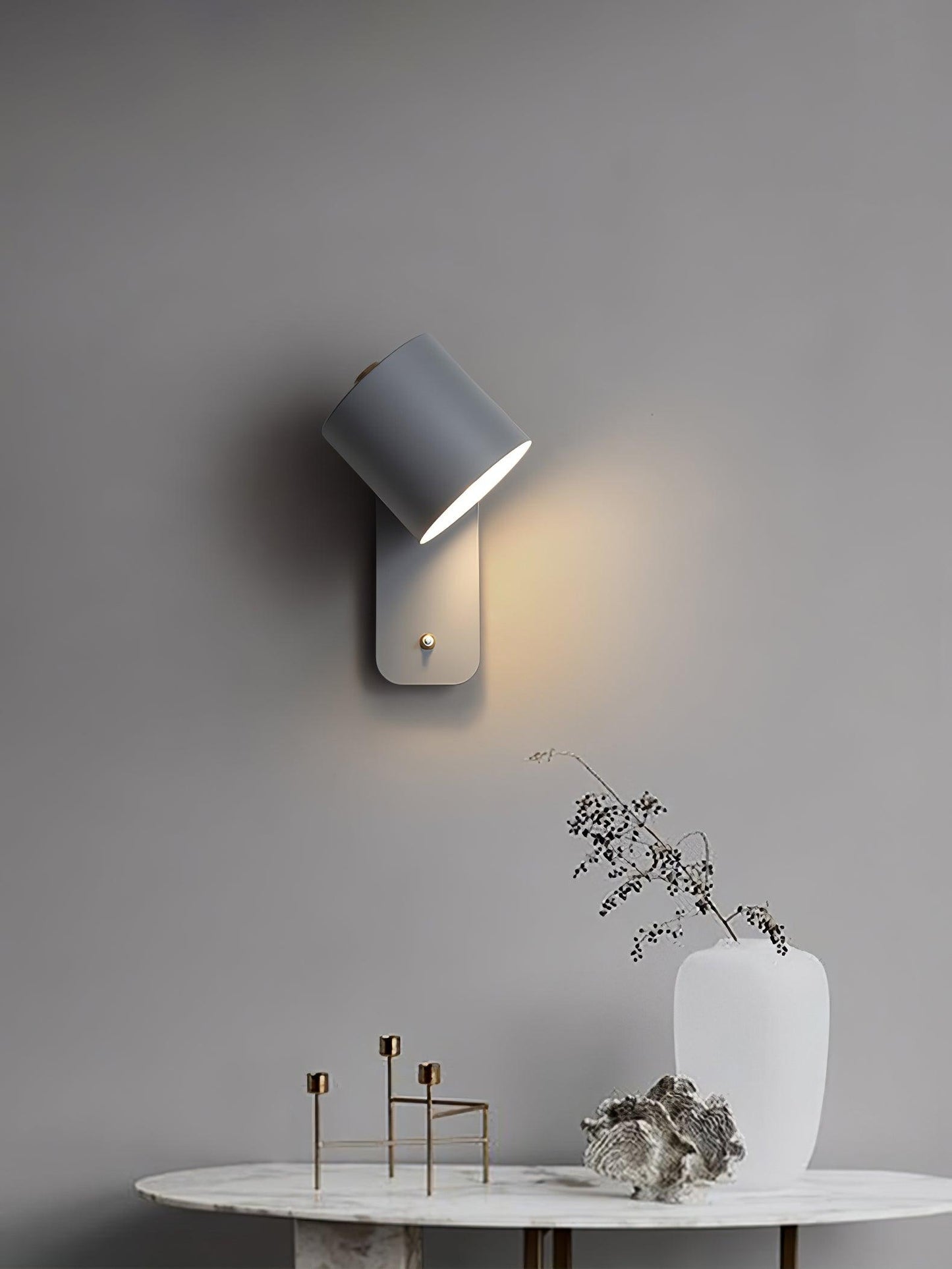 Adjustable Cylinder Wall Light