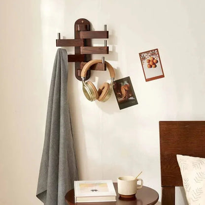 Rotating Arm Wall Mounted Coat Rack