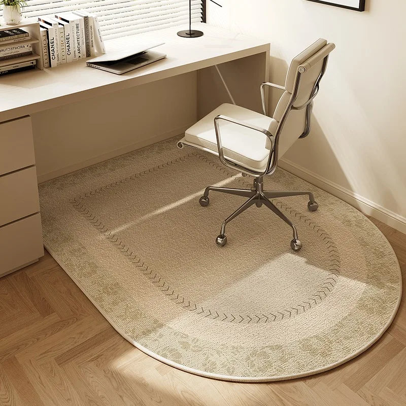 Striped Office Chair Mat | 100cm Non-Slip Floor Protector