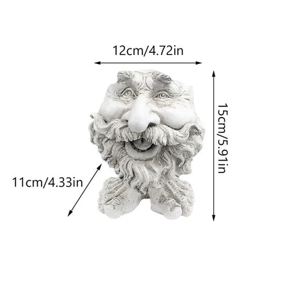 Face Head Planter Set