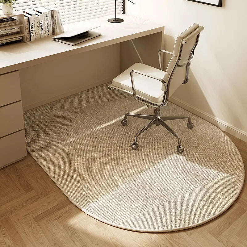 Striped Office Chair Mat | 100cm Non-Slip Floor Protector