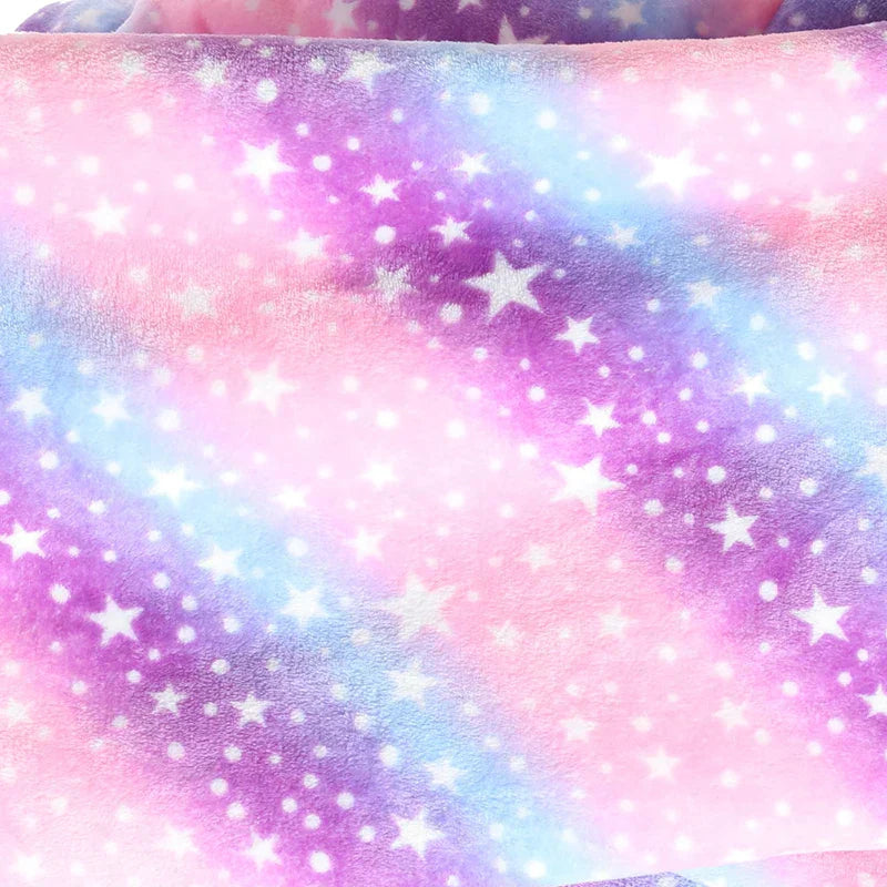Oversized Fleece Hoodie Blanket | Wearable Pocket Design