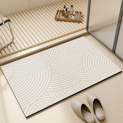 Ultra Absorbent Bath Mat | Fast-Drying Non-Slip Bathroom Rug