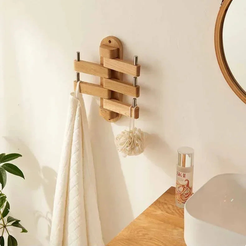 Rotating Arm Wall Mounted Coat Rack