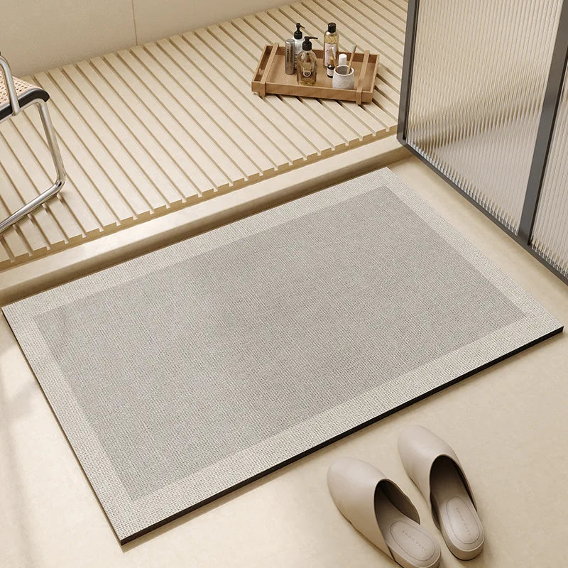 Ultra Absorbent Bath Mat | Fast-Drying Non-Slip Bathroom Rug
