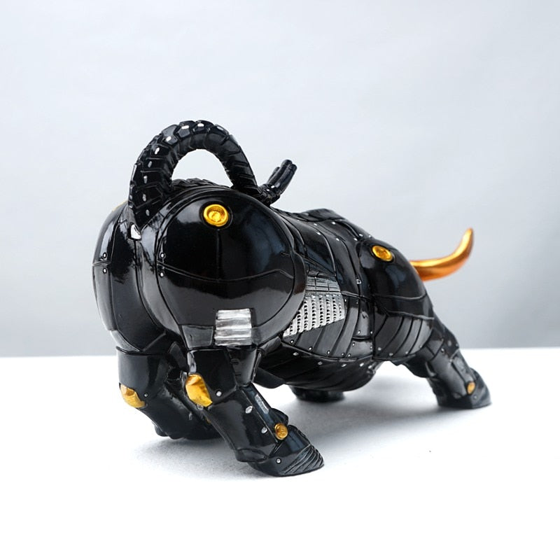 ArtZ® Crypto Bull Statue Sculptures