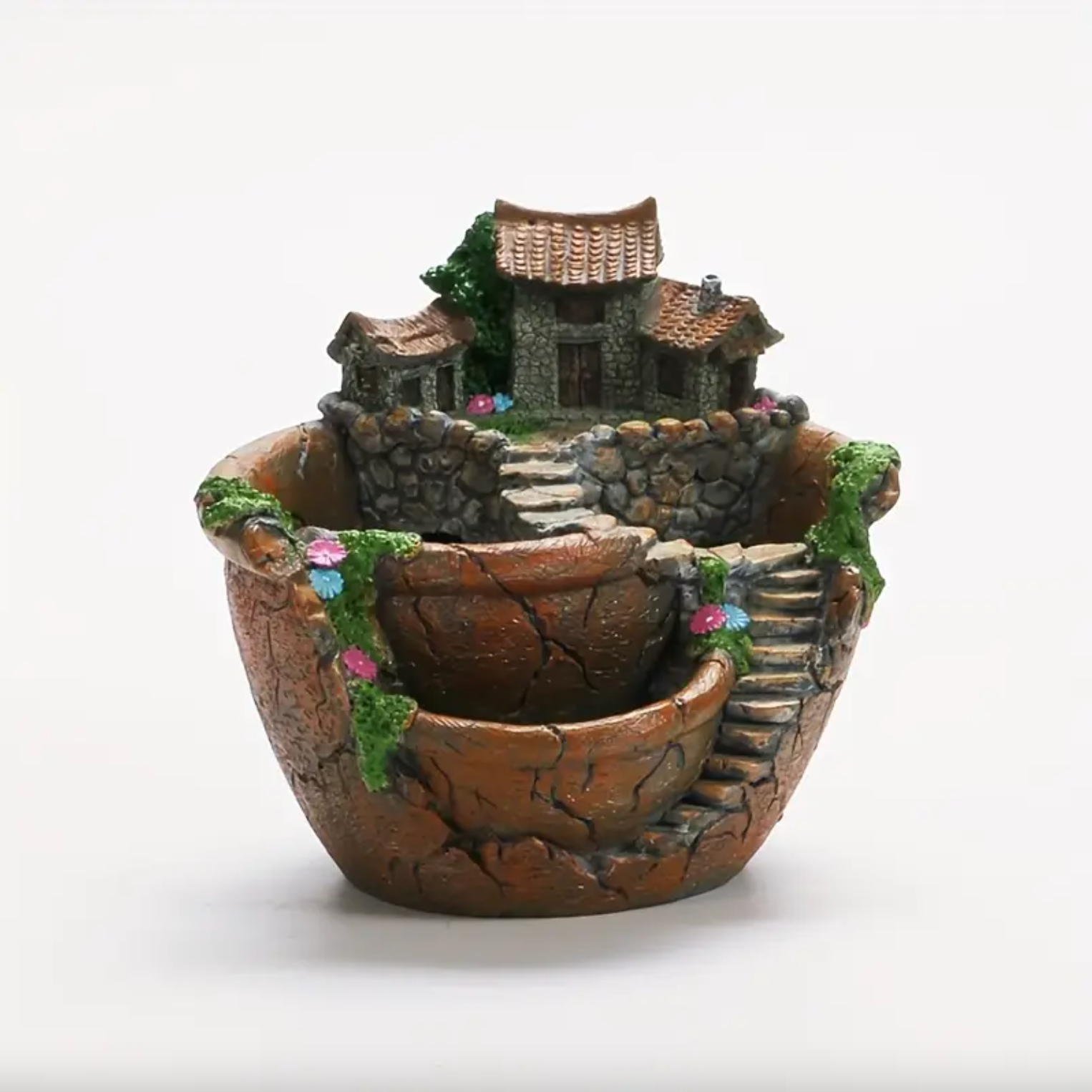 Antique Architectural Stone Flower Pot