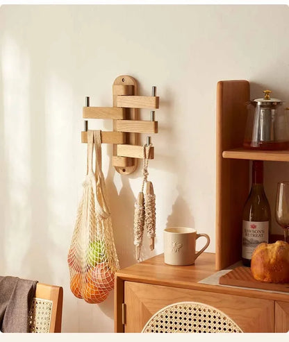 Rotating Arm Wall Mounted Coat Rack