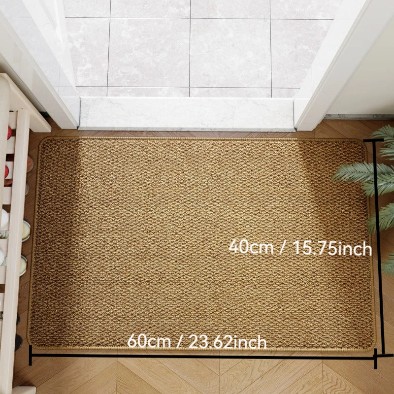 Outdoor Doormat | Faux Jute Durable Entryway Rug