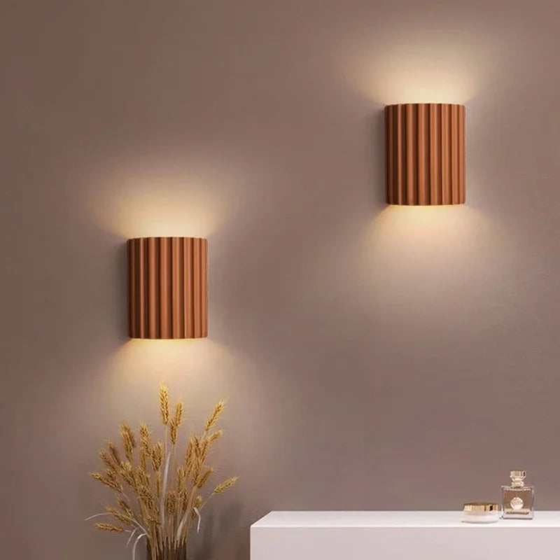 Modern Resin Nordic Wall Lamp | Elegant Indoor Sconce Light