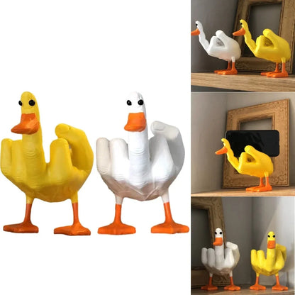 ArtZ® Duck With A Bad Attitude Sculpture Duck With A Bad Attitude Sculpture