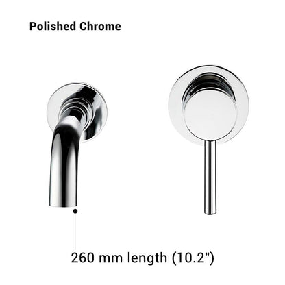 Katri - Wash Basin Bathroom Sink Faucets BO-HA Polished Chrome 260 mm